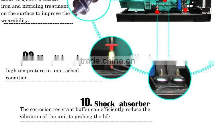 Shandong weifang industry 150kw generator diesel