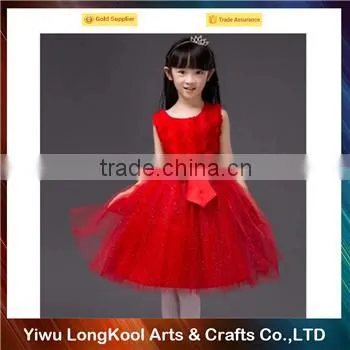 2016 New wholesale latest children dress designs tulle princess tutu dress