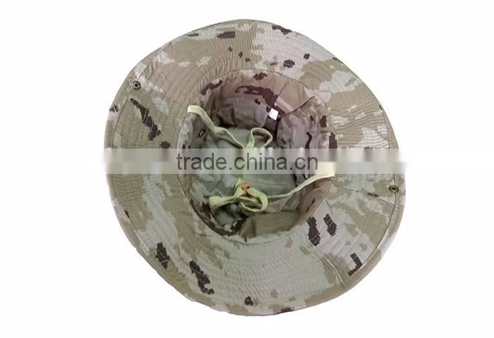 Manufacturer OEM/ODM desert camouflage flat brim hats