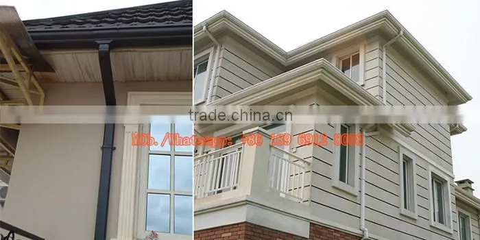 SGB Anti Fading 7inch PVC Rain Gutter For Kenya, Uganda