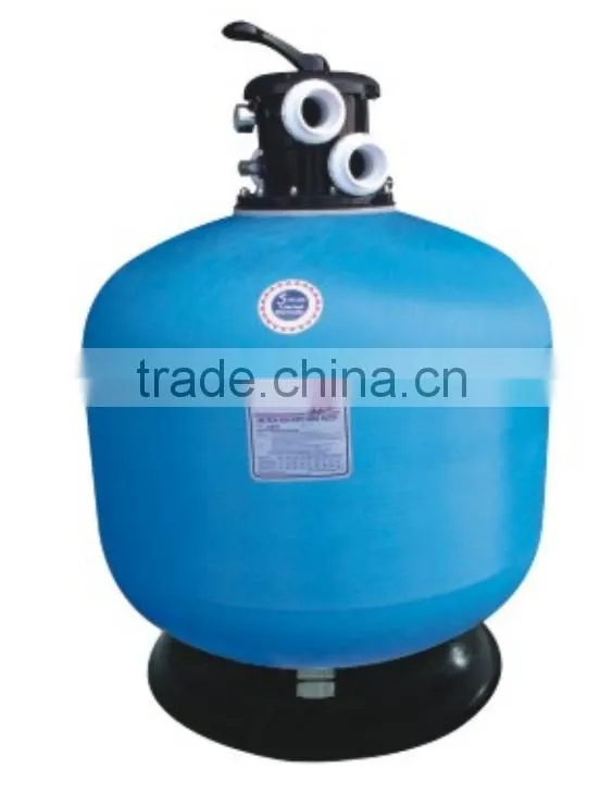 Anti-UV Fiberglass Small Water Filter 600mm Swimming Pool Silica Sand Filter