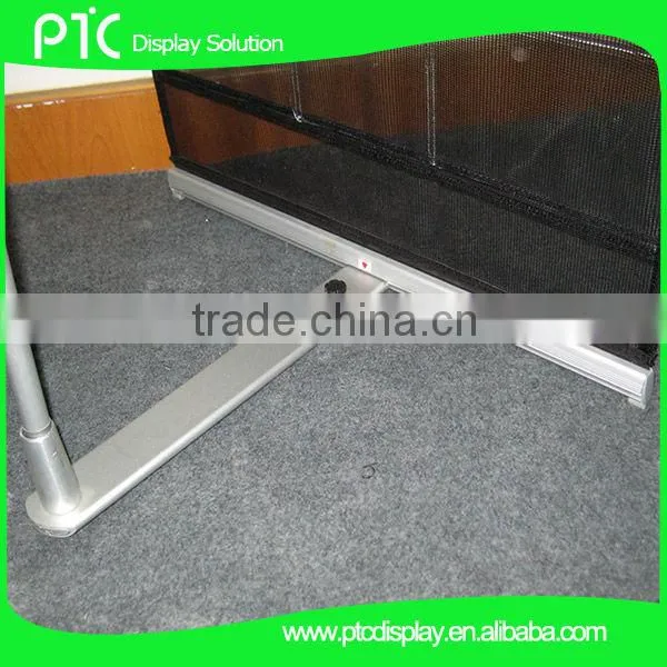 Economic double line fabric brochure holder