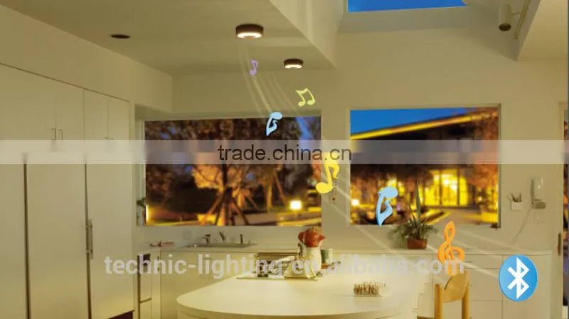 sonic LED ceiling light,bluetooth controlling led sonic lamps,led down lighting fixture for children's room
