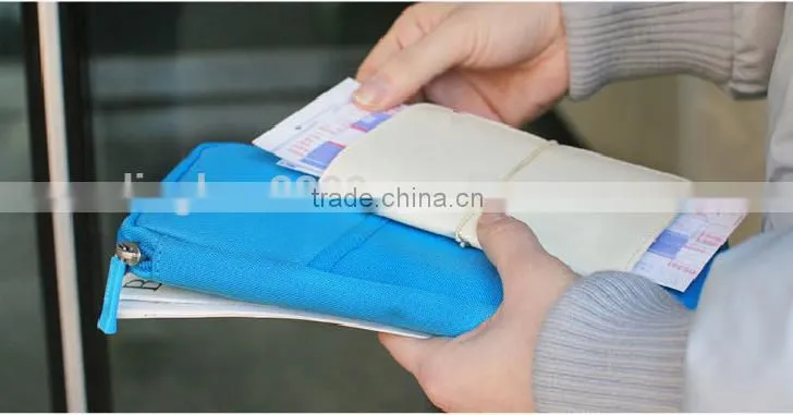 New Travel Passport Holder Ticket Wallet Handbag ID Credit Card Holder