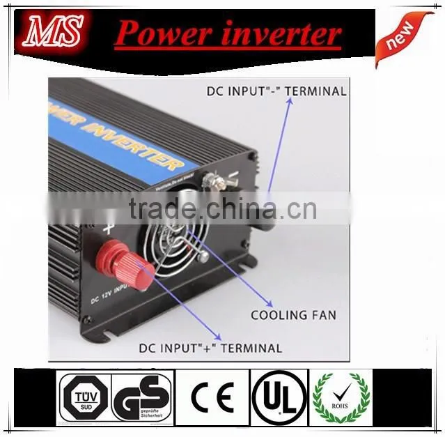 1000Watt 12V car power inverter and converter in professional produce and fashion design