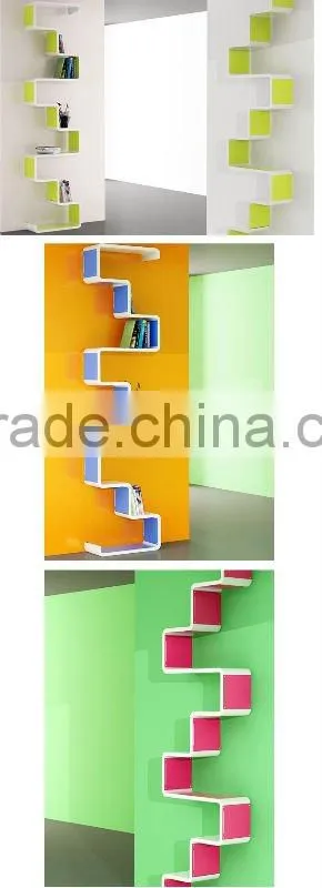 ABS wall shelf, modern color wall shelf