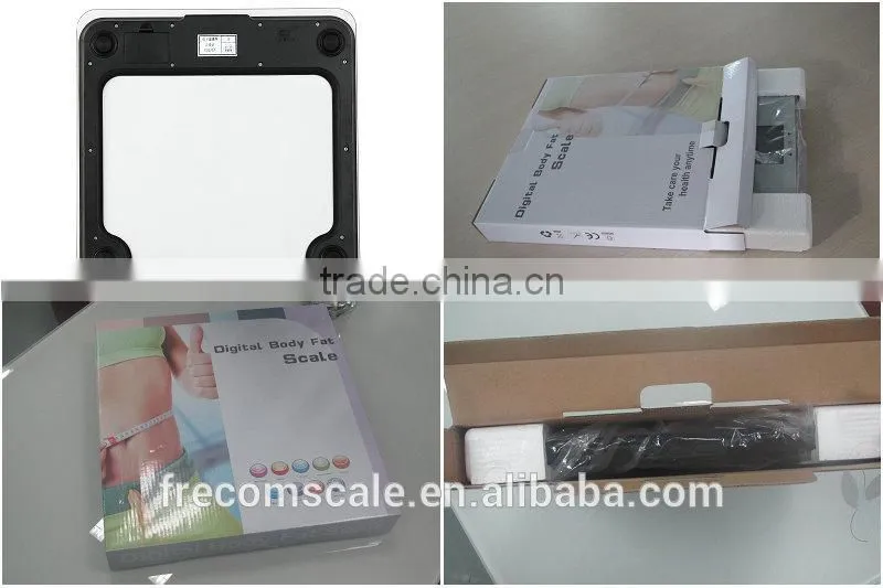 Smart Weigh Body Fat Digital Precision Scale with Tempered Glass Platform, 10 Users Recognition and 440 lb Weight Capacity