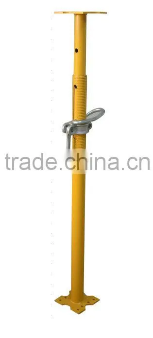 red painted used in construction/scaffolding shoring post props jack and pull push scaffolding props