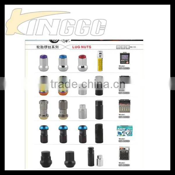 High Quality Aluminum Alloy Auto Racing Wheel Nut Bolt For Car