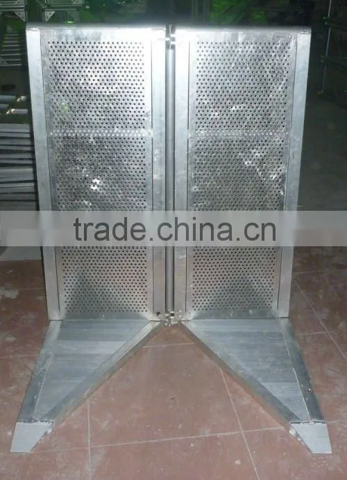 1.2m/1.5m Expandable temporary french barricade for concert