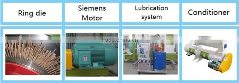 YONGLI BRAND Stable performance wood pellet press machine