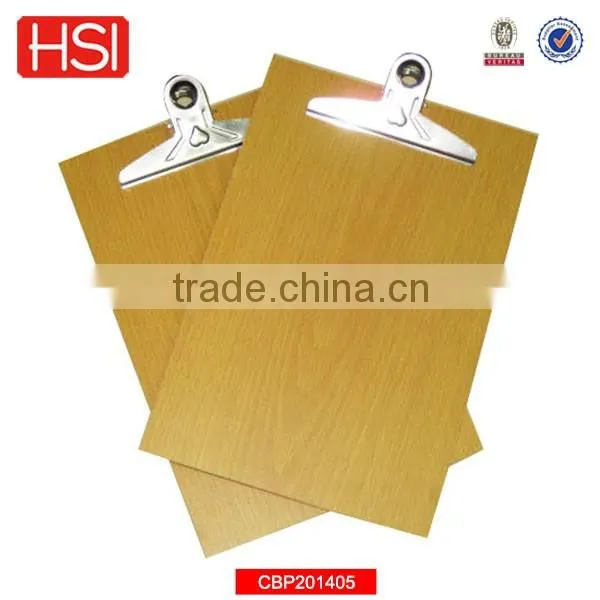 clip board with metal clip binder