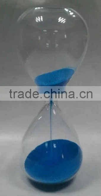 magnificent sand timer hourglass glass decorations