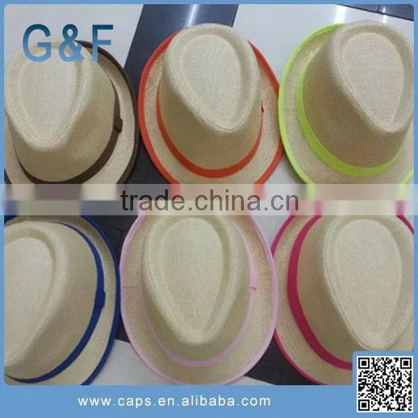Cheap Personalized Paper Straw Hat For Sale