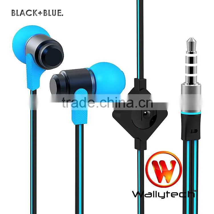 New design Flat cable Earbuds