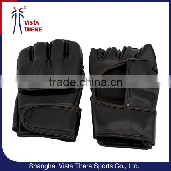 New design custom made durable high quality Leather free mma gloves