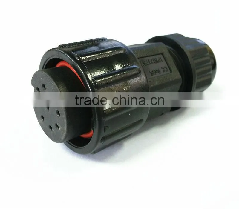 9pin connector IP67 waterproof ,Chogori high quality Nylon connector for solar,led,power