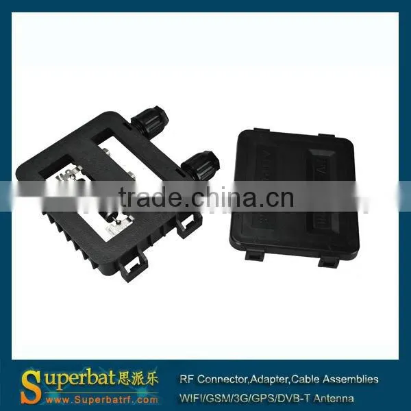 PV Solar Junction Box for 80-110watt solar panel,3rails, DC 1000V mc4 y connector