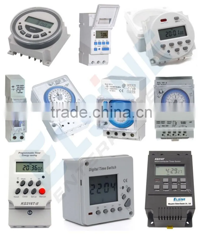 AC 220V 110V Non Power Failure 24 Hours Mechanical time switch TB-37