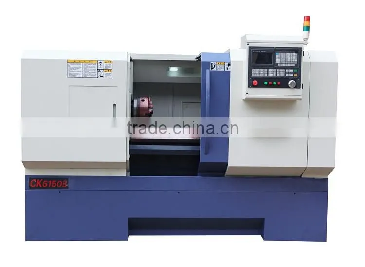 CK6150 CNC Lathe Machine/ Flat Bed CNC Lathe with Vertical 4 Station/ Horizontal 6 Stations Tool Turret
