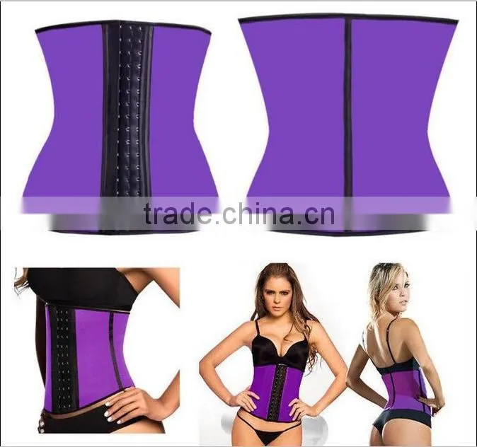 Top Seller Wholesale Latex Waist Training Corset 100%Colombian faja Latex Waist