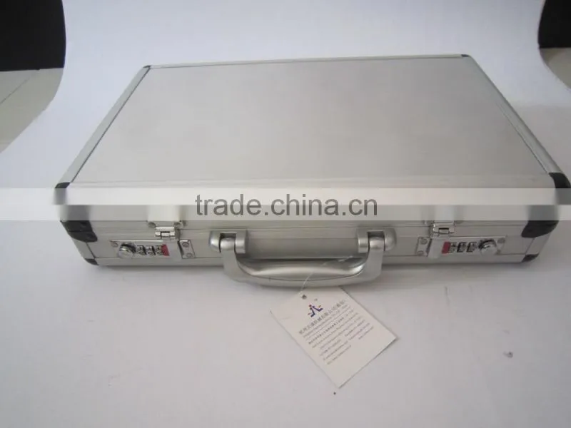 Made in China silver ABS storage carrying hard case portable aluminum tool box