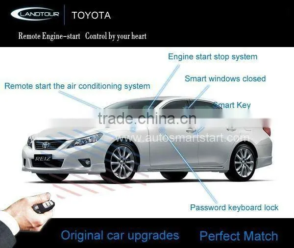 Remote keyless entry keyless PKE for Toyota PRADO