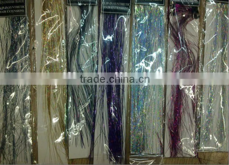 tinsel fabric sparkling hair tinsel christmas tinsel 2014 new hair accessories