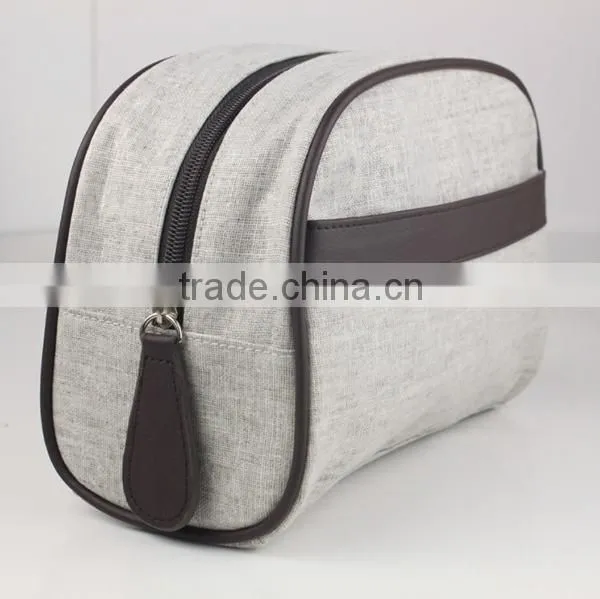 Linen Cosmetic Bag