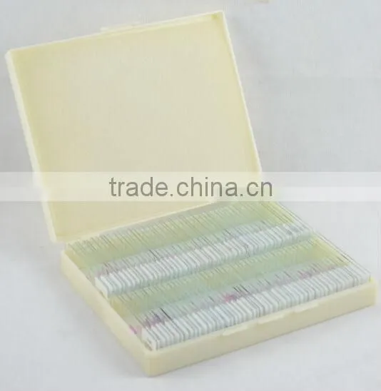 91pcs Mixed prepared slide for microscope