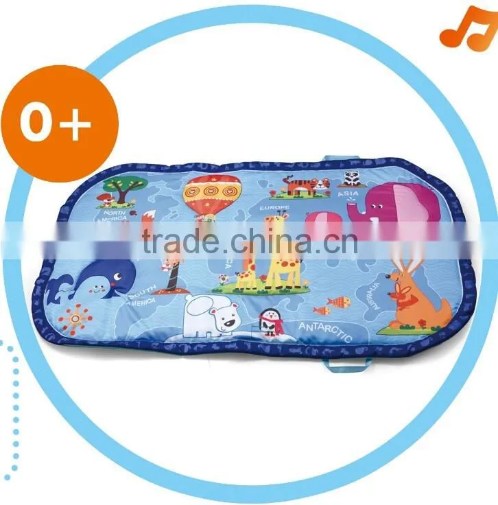 wholesale cheap baby play mats carpet non toxic material with baby rattle toys 2016 new design shantou factory