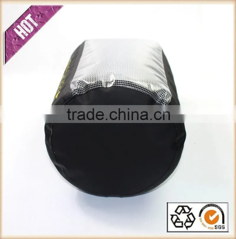 2016 Hot Sale Dry Bag Transparent Ripstop Strip Window Waterproof Dry Bag For Drifting