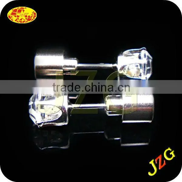 2014 fashion earrings factory wholesale led flashing earrings for party Christmas gift diamond stud earrings
