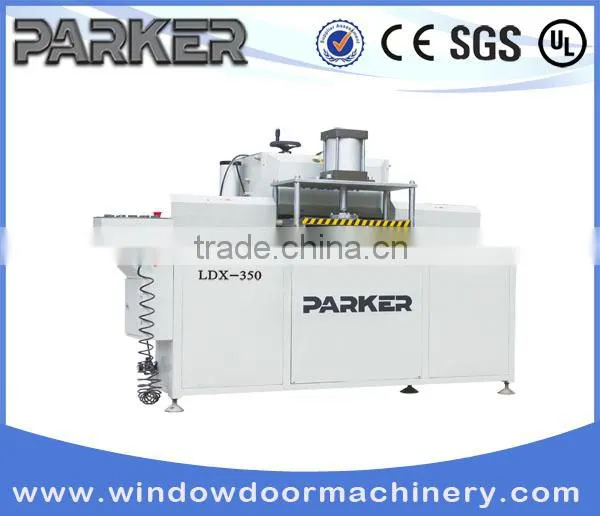 double-head aluminum precision cutting saw,aluminium doors window manufacturing machine