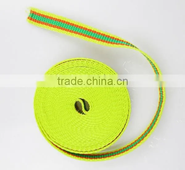 OEM & ODM colorful mattress PP webbing wholesale ribbon