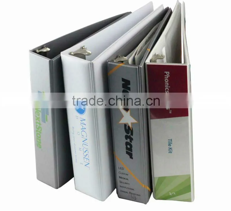 2014 Leather Pu File Folder, A4 Document Holder, File Folder With Ring Binder