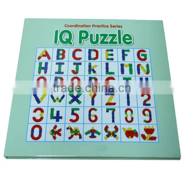 Logic color detective puzzle for kids