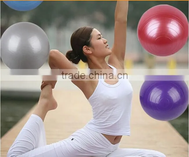 Eco Anti Burst fitness Yoga Exercise Ball with customized logo