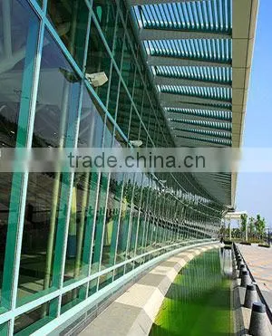 3mm-19mm (Clear, Tinted, Reflective, Laminated, Tempered, Patterned etc) commercial Building Glass with CCC&ISO Certificate