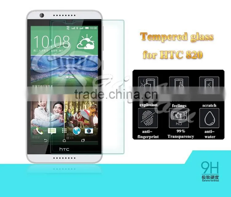9H screen protector glass for HTC Desire 820 glass tempered screen protector