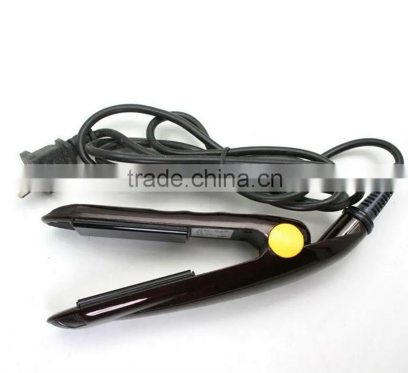 Professional aluminum hair straightener&flat iron B019