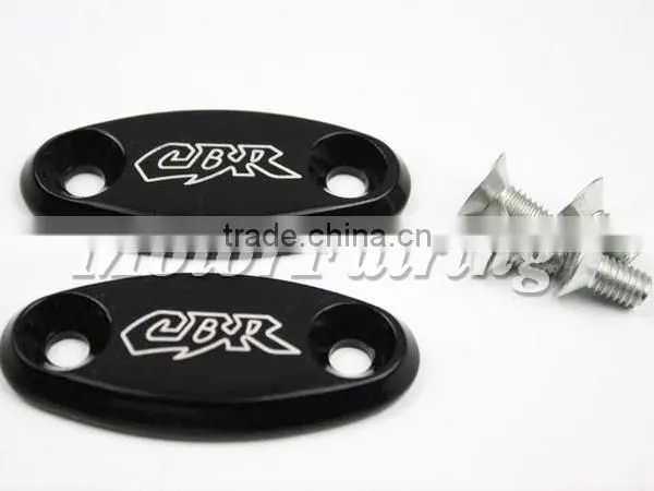Mirror Base Plates for Honda CBR 600 F4 F4i 900 RR 929 954 1000RR Black MT222-008