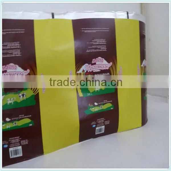 Manufacturer printing aluminum foil butter wrapper