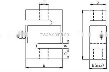 Crane Scale Tension Sensor Load Cell