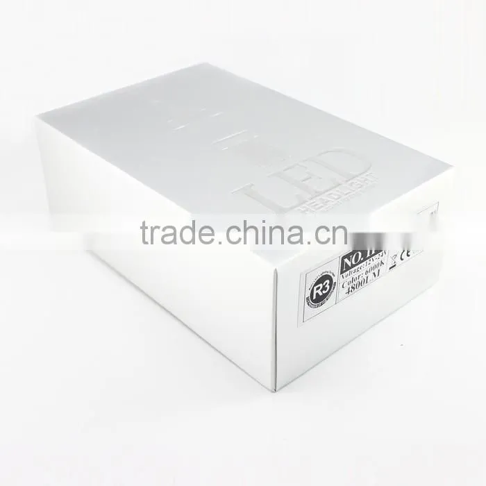 NEW! Auto Lighting System Head lamp LED car headlight R3 h1