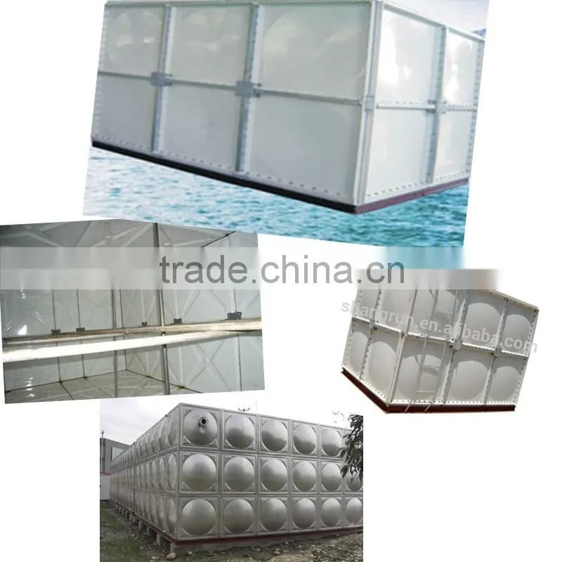FRP SMC low prices water tank is widely used for hotel