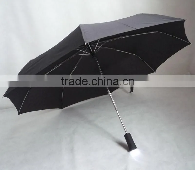 Cheap Foldable Automatic Umbrella LED Umbrella handle