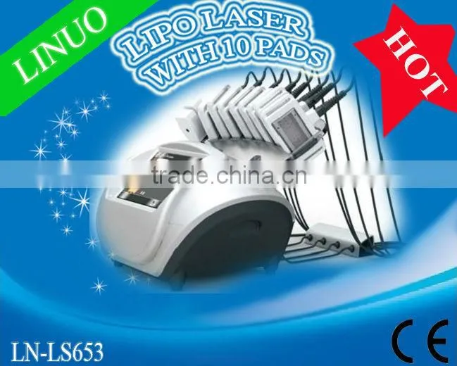 NO.1 2013-2017 popular 650nm Laser 10 paddles lipolaser machine ( Amazing Result at Fat loss!!!!!!!!!)