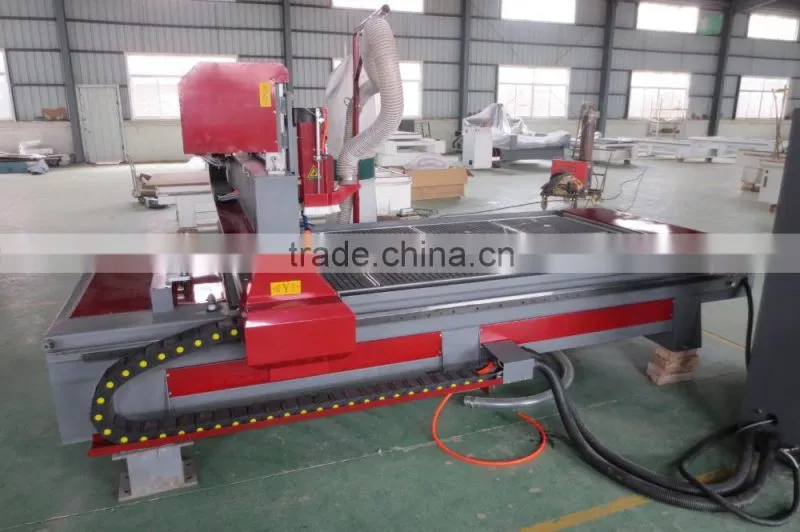 ATC woodworking cnc router wood door making 4x8 ft engraver machine