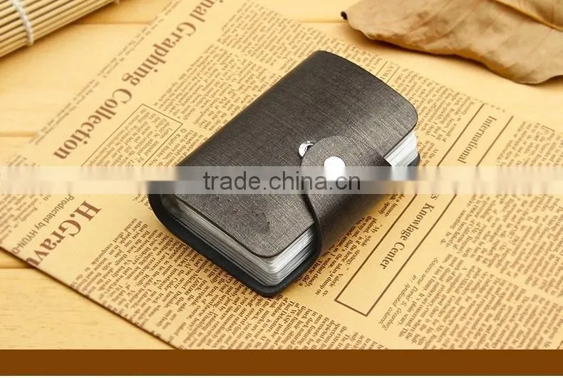 PU leather Business card holder
